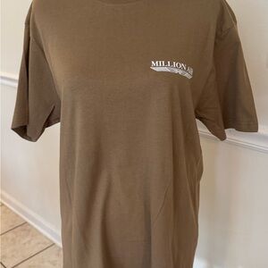 Men's Brown T-Shirt
